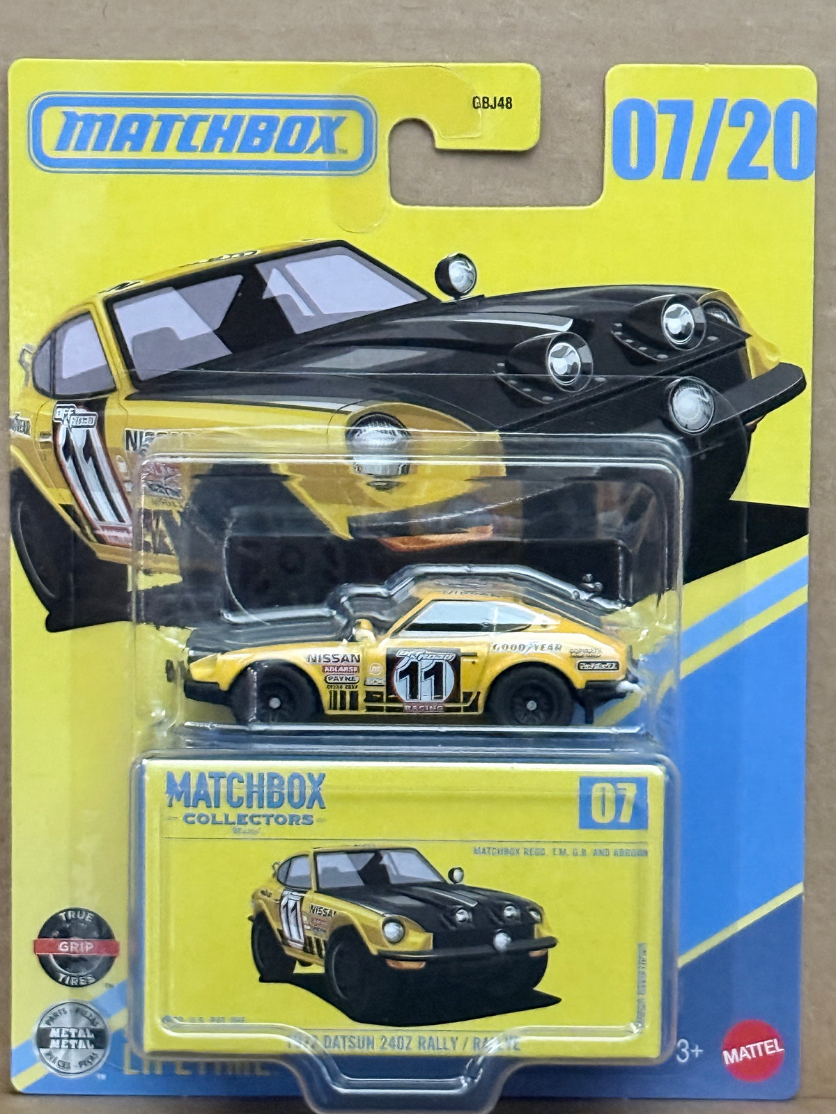 Matchbox Collectors 1972 Datsun 240Z Rally