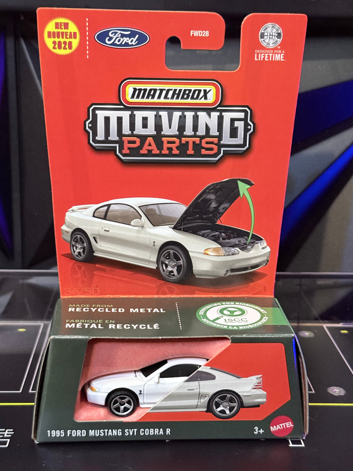 Matchbox Moving Parts Ford Mustang Cobra