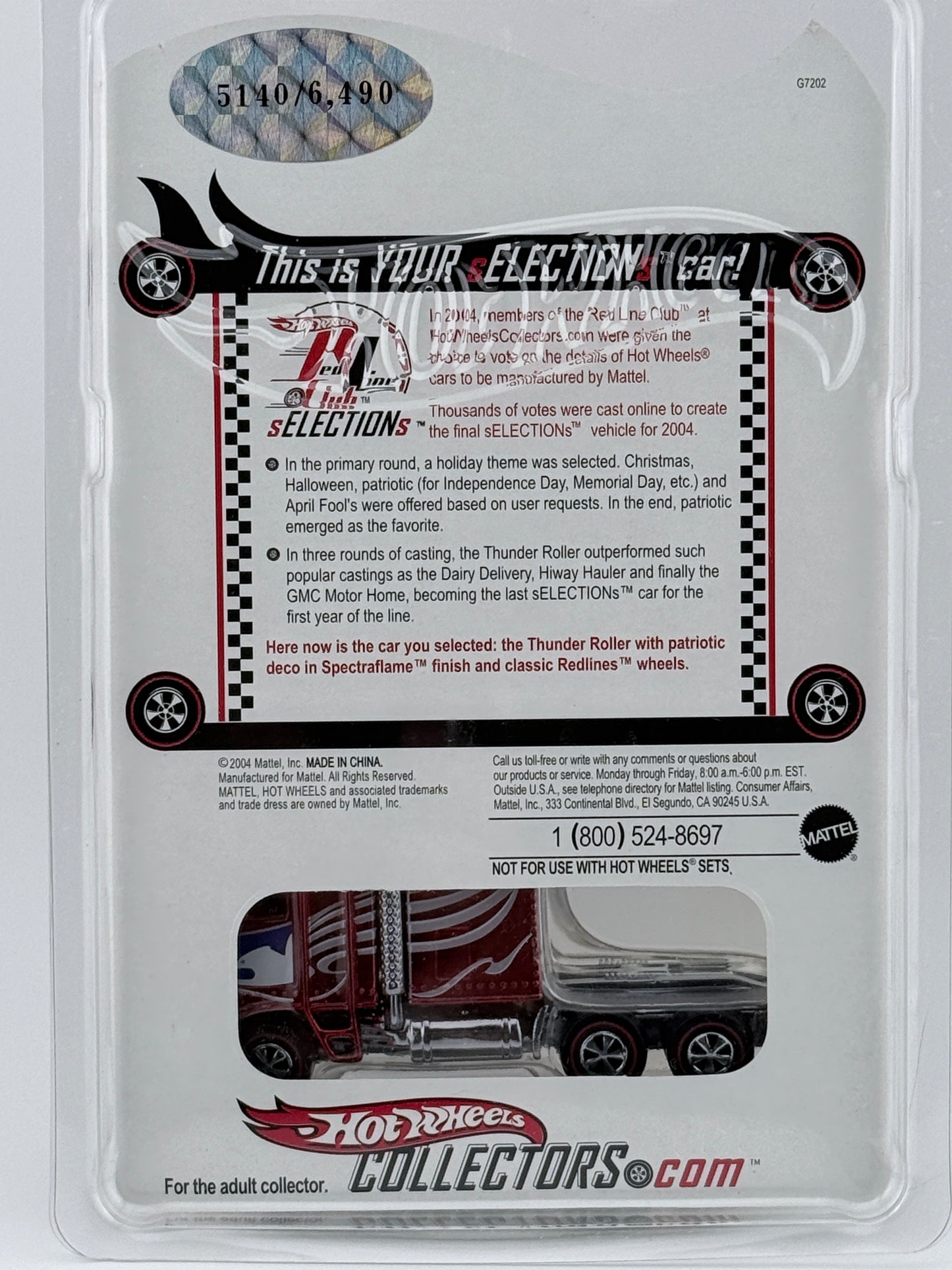 Hot Wheels Thunder Roller
