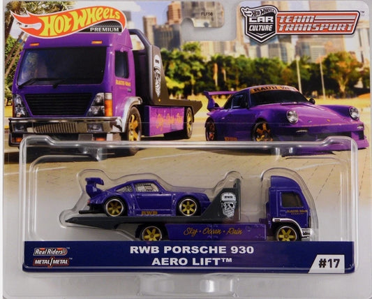 Hot Wheels RWB Porsche 930 Team Transport