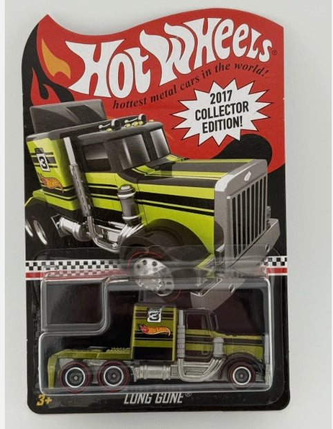 Hot Wheels 2017 Collector Edition - Long Gone - Double Tampo Error
