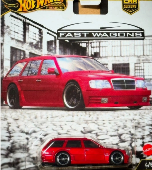 Hot Wheels Premium Fast Wagons - Mercedes-Benz E 36 AMG