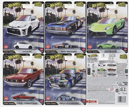 Hot Wheels Boulevard Set of 5