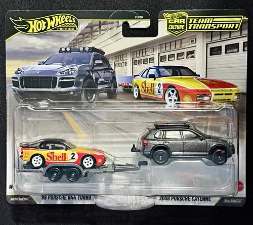 Hot Wheels Shell Porsche 944 Team Transport
